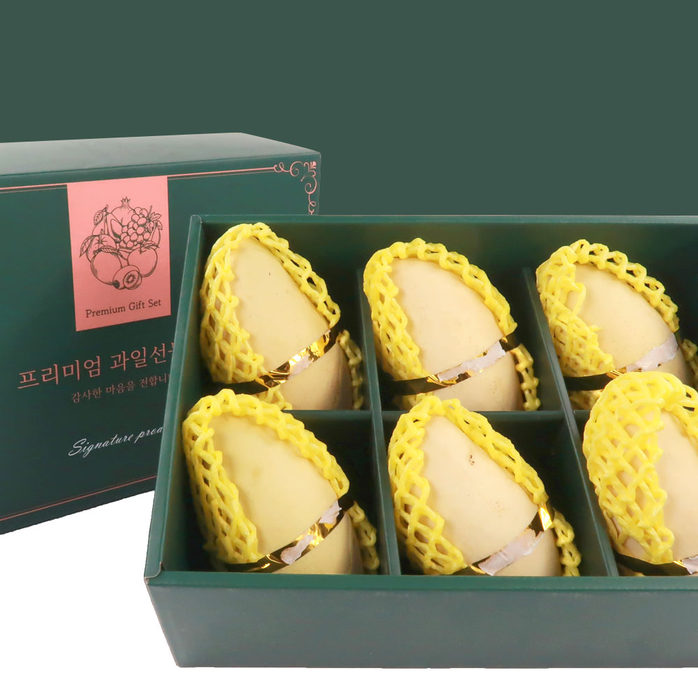 프리미엄 골드망고 대과 6입 선물세트 2.1kg이상 